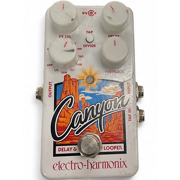 Used Electro-Harmonix Canyon Delay and Looper Effect Pedal