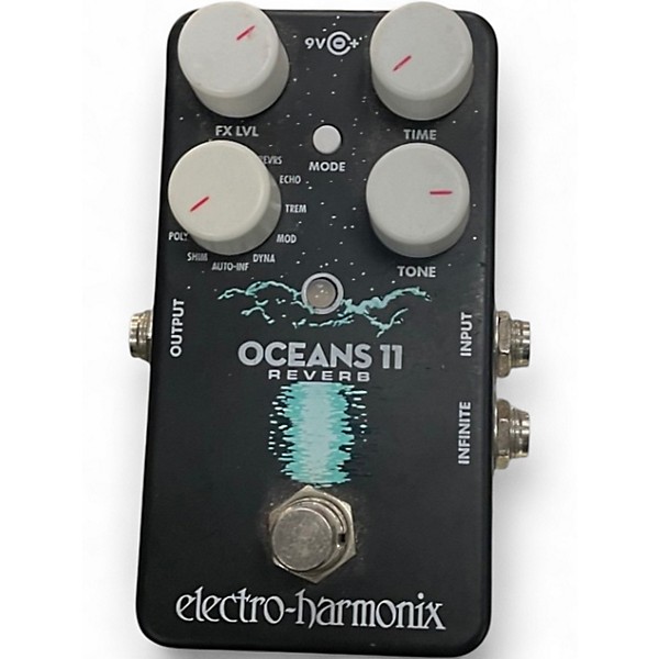 Used Electro-Harmonix Oceans 11 Reverb Effect Pedal