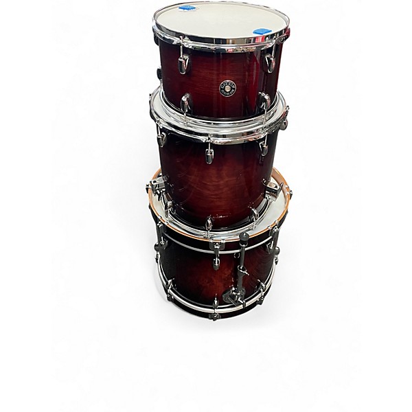 Used Gretsch Drums 3 Piece Catalina Club Series deep cherry burst Drum Kit