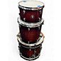 Used Gretsch Drums 3 Piece Catalina Club Series deep cherry burst Drum Kit