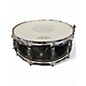 Used Gretsch 14in blaCK NICKEL OVER STEEL BLACK CHROME Drum thumbnail
