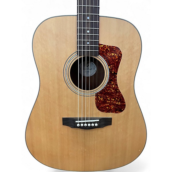 Used Guild D-240E Flamed Mahogany Acoustic Electric Guitar