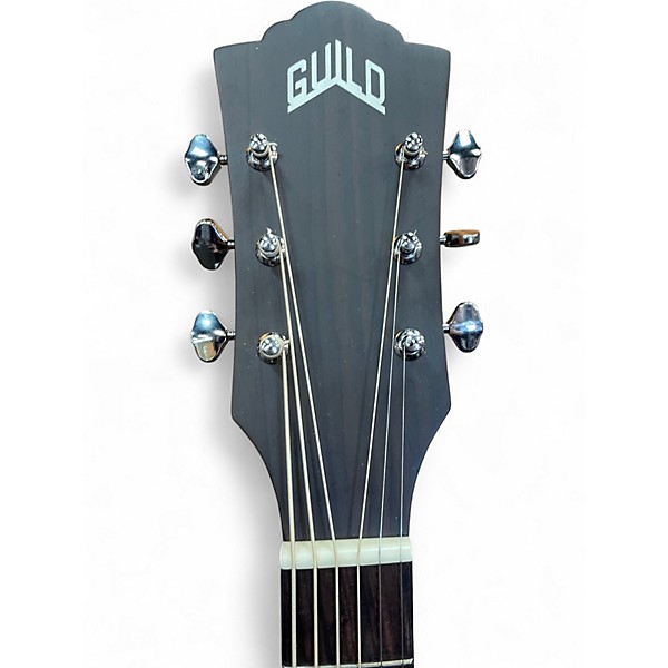Used Guild D-240E Flamed Mahogany Acoustic Electric Guitar