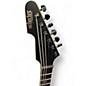 Used Schecter Guitar Research E-1 EVIL TWIN Black Solid Body Electric Guitar