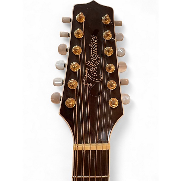 Used Takamine GJ72CE-12 3 Color Sunburst 12 String Acoustic Electric Guitar