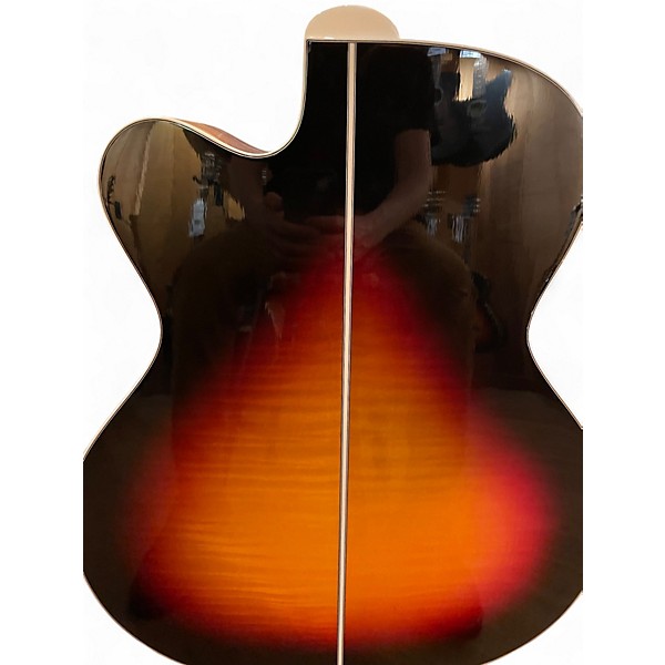 Used Takamine GJ72CE-12 3 Color Sunburst 12 String Acoustic Electric Guitar
