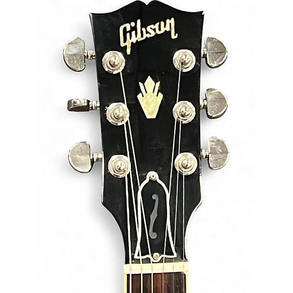 Used 2017 Gibson ES335 Traditional Ebony Hollow Body Electric Guitar