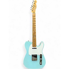 Used 2021 Fender Limited Edition Vintera Road Worn 50s Telecaster Sonic Blue Solid Body Electric Guitar