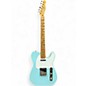 Used 2021 Fender Limited Edition Vintera Road Worn 50s Telecaster Sonic Blue Solid Body Electric Guitar thumbnail