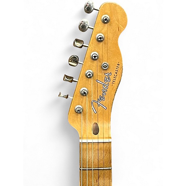 Used 2021 Fender Limited Edition Vintera Road Worn 50s Telecaster Sonic Blue Solid Body Electric Guitar