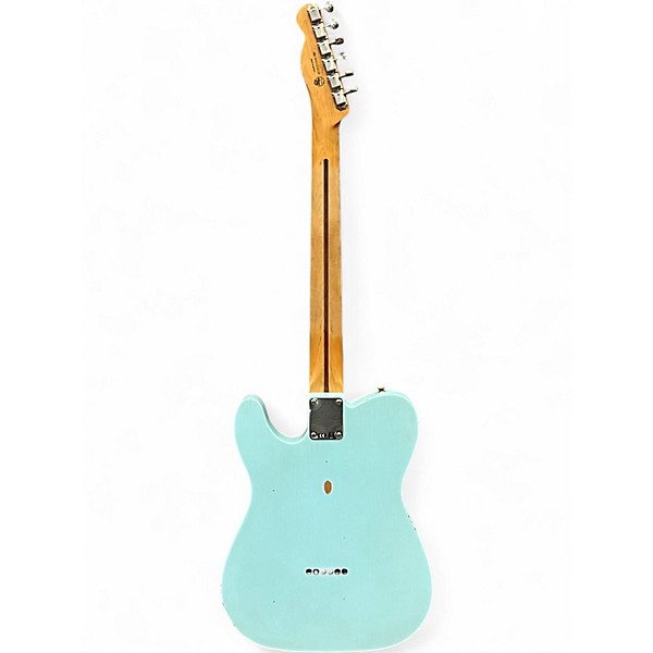 Used 2021 Fender Limited Edition Vintera Road Worn 50s Telecaster Sonic Blue Solid Body Electric Guitar
