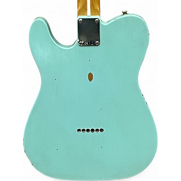 Used 2021 Fender Limited Edition Vintera Road Worn 50s Telecaster Sonic Blue Solid Body Electric Guitar