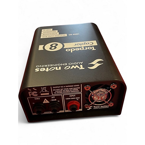 Used Two Notes Torpedo Captor 8ohm Power Attenuator