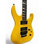 Used Jackson SLX Soloist Graffiti Yellow Solid Body Electric Guitar
