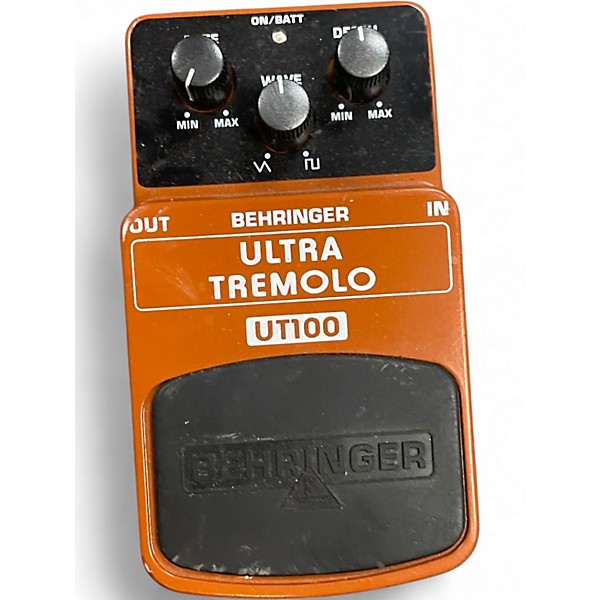 Used Behringer UT100 Ultra Tremolo Effect Pedal