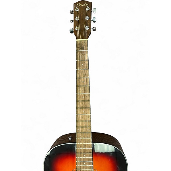 Used Fender CD60 Dreadnought 2 Color Sunburst Acoustic Guitar