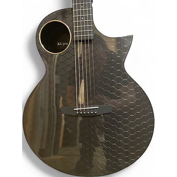Used Enya X4 Pro Black Acoustic Electric Guitar