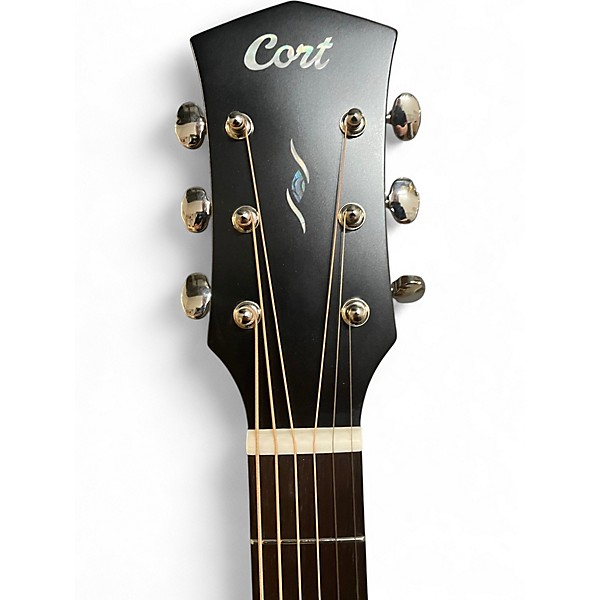 Used Cort Gold Core-MC Ovangkol Black Acoustic Electric Guitar