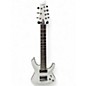 Used Schecter Guitar Research Demon 7 String white Solid Body Electric Guitar thumbnail