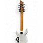 Used Schecter Guitar Research Demon 7 String white Solid Body Electric Guitar