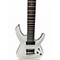 Used Schecter Guitar Research Demon 7 String white Solid Body Electric Guitar