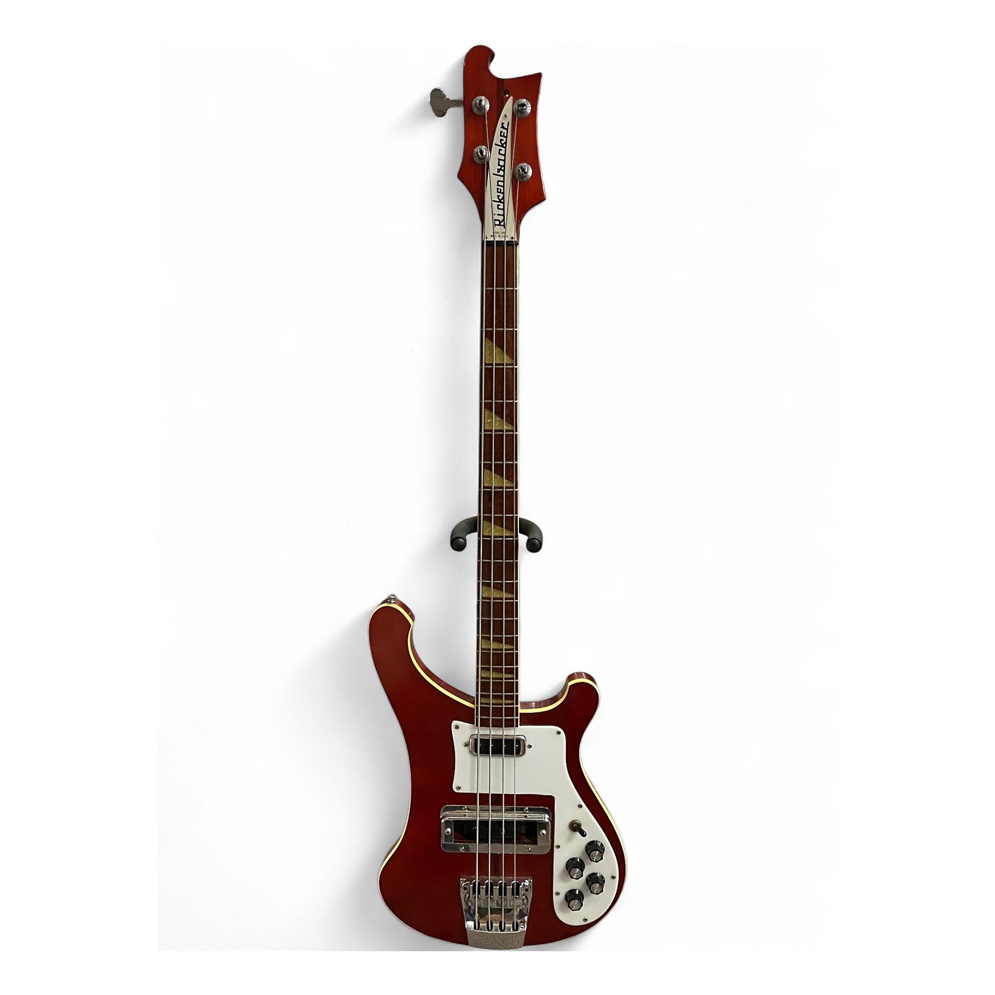 Vintage 1974 Rickenbacker 4001 Red Electric Bass Guitar Red
