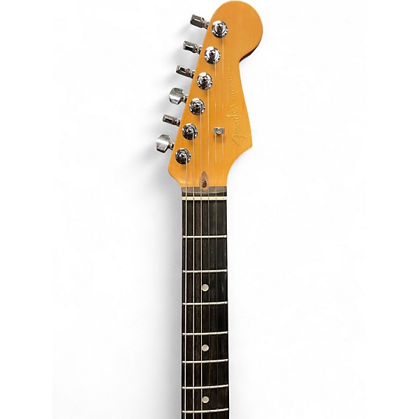 Used 2025 Fender American Ultra II Stratocaster HSS with Ebony Fingerboard Sinister Red Solid Body Electric Guitar
