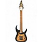 Used Jackson Pro Plus Series Signature Misha Mansoor Juggernaut HT7P Black Burst Burl Solid Body Electric Guitar thumbnail