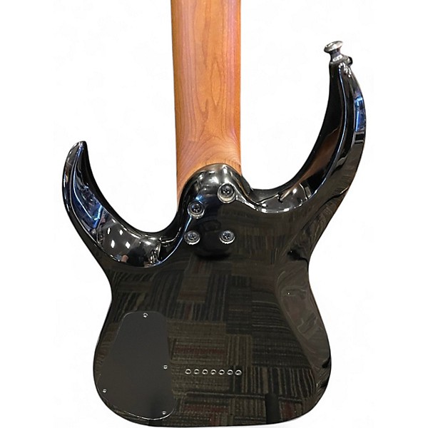 Used Jackson Pro Plus Series Signature Misha Mansoor Juggernaut HT7P Black Burst Burl Solid Body Electric Guitar