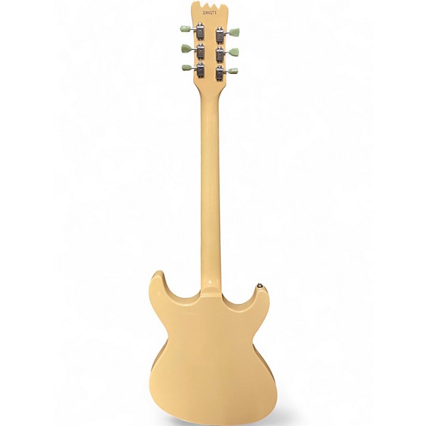 Used Eastwood Sidejack Baritone Vintage Cream Baritone Guitars