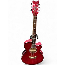 Used Daisy Rock Sophomore Series Pink Acoustic Guitar