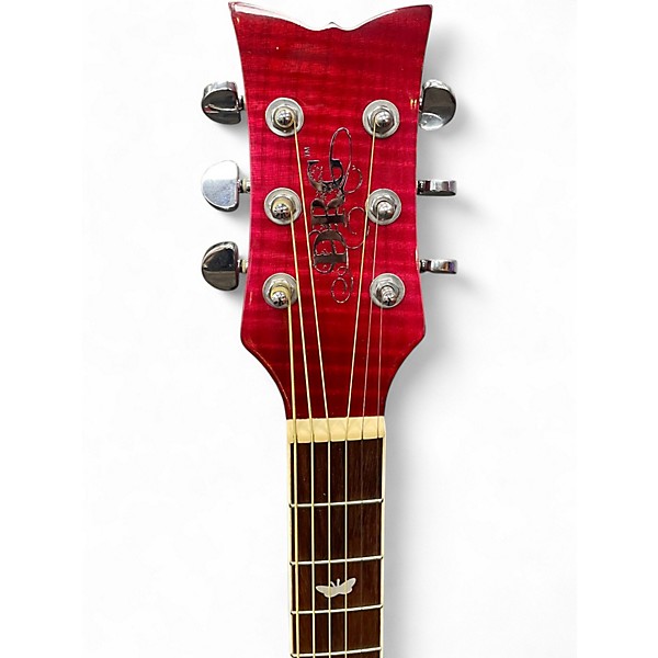 Used Daisy Rock Sophomore Series Pink Acoustic Guitar