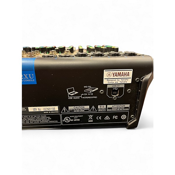 Used Yamaha MG12XU Unpowered Mixer