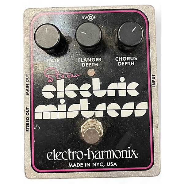 Used Electro-Harmonix Electric Mistress Flanger Effect Pedal