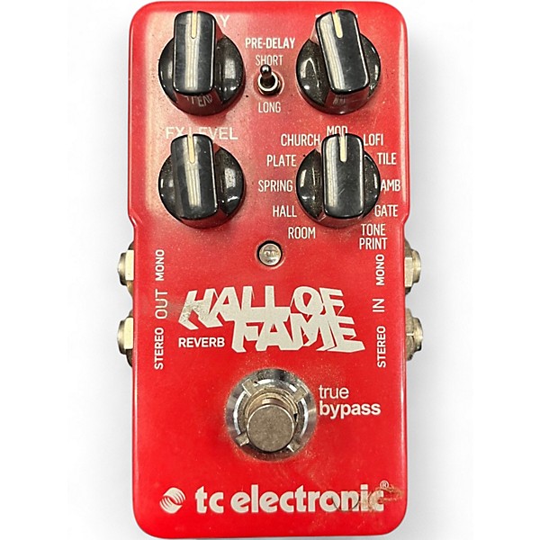 Used TC Electronic Hall Of Fame Reverb Effect Pedal