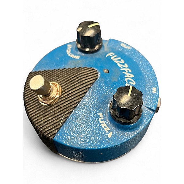 Used Dunlop Silicon Fuzz Face Mini Blue Effect Pedal