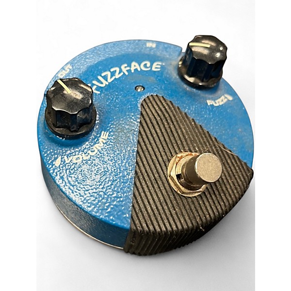 Used Dunlop Silicon Fuzz Face Mini Blue Effect Pedal