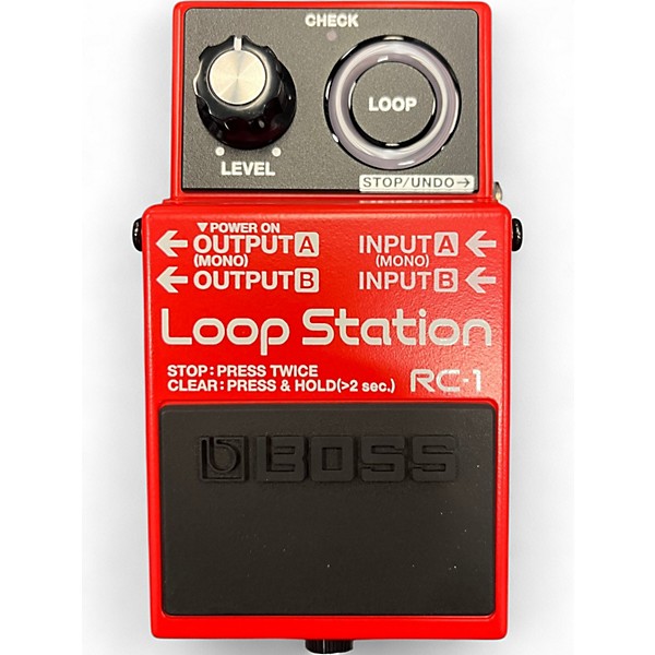 Used BOSS RC1 Loop Station Pedal