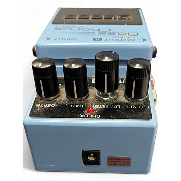 Used BOSS CEB3 Bass Chorus Bass Effect Pedal