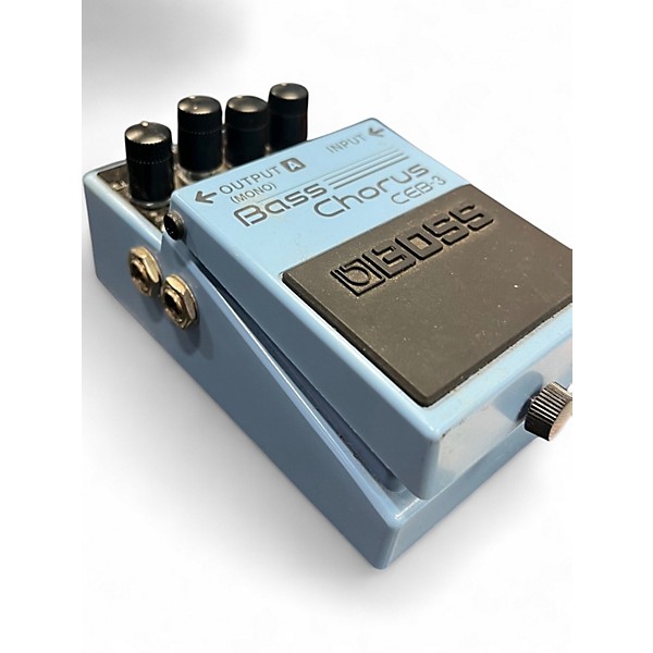 Used BOSS CEB3 Bass Chorus Bass Effect Pedal
