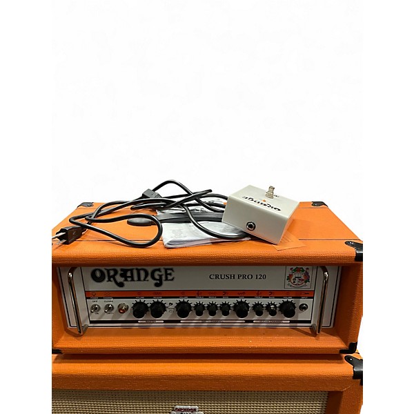 Used Orange Amplifiers CR120H Crush Pro 120W Solid State Guitar Amp Head