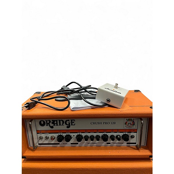 Used Orange Amplifiers CR120H Crush Pro 120W Solid State Guitar Amp Head