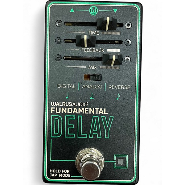 Used Walrus Audio FUNDAMENTAL DELAY Effect Pedal