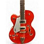 Used Gretsch Guitars G5420LH Orange Satin Hollow Body Electric Guitar