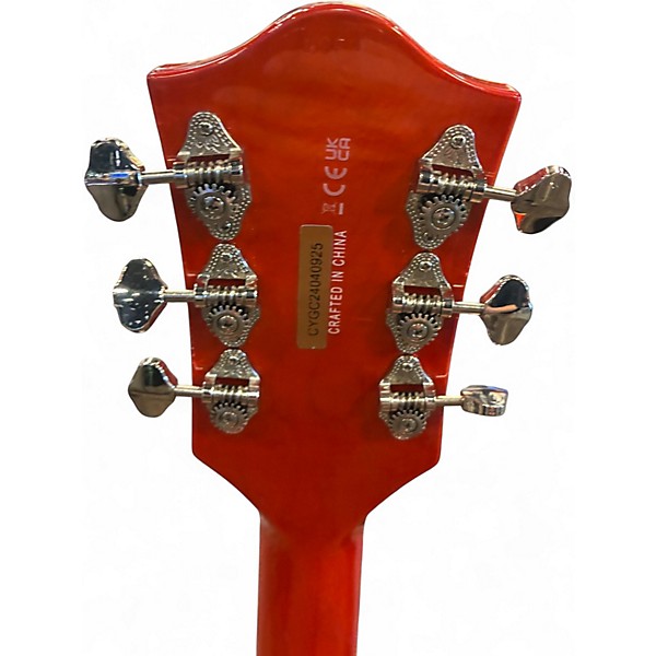Used Gretsch Guitars G5420LH Orange Satin Hollow Body Electric Guitar