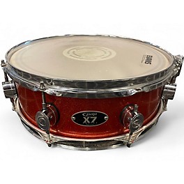 Used PDP by DW 5.5X14 X7 Red Sparkle Drum