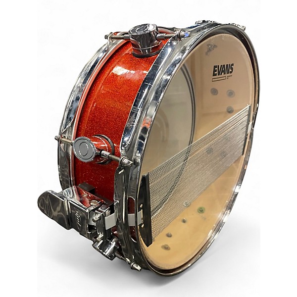 Used PDP by DW 5.5X14 X7 Red Sparkle Drum