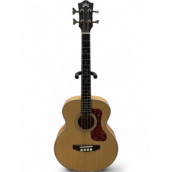 Used Guild Jumbo Junior Bass Natural Acoustic Bass Guitar