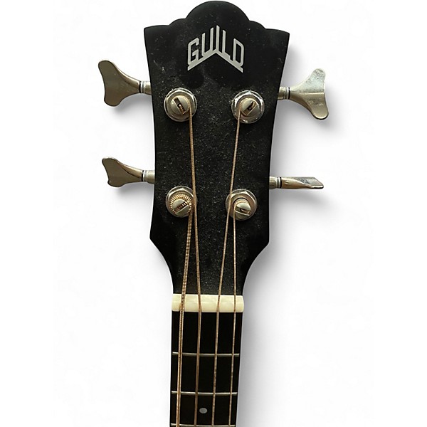 Used Guild Jumbo Junior Bass Natural Acoustic Bass Guitar