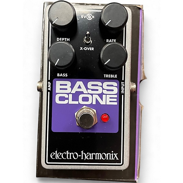 Used Electro-Harmonix Bass Clone Analog Chorus Bass Effect Pedal